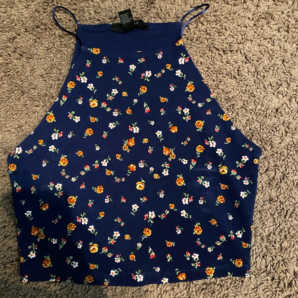 halter crop top